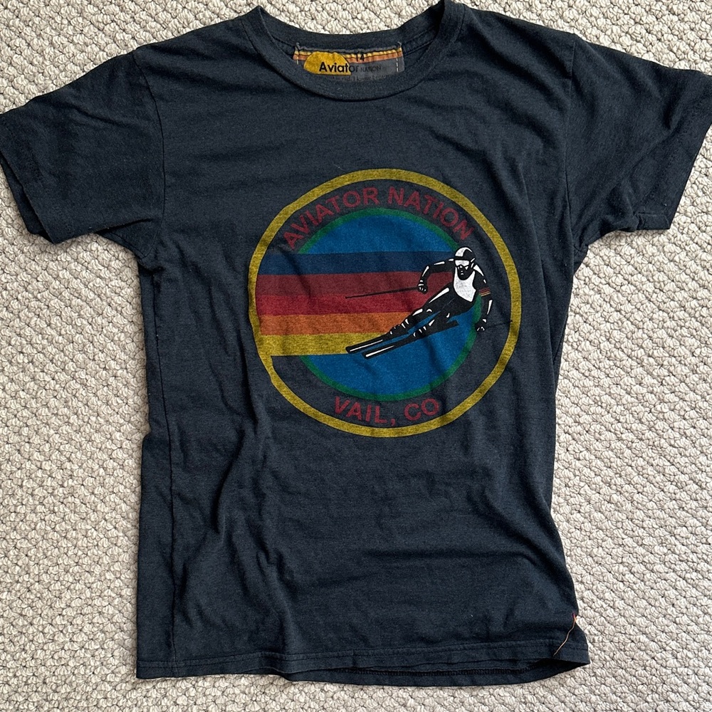 Kids Aviator Nation T Shirt- unisex